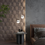 Гипсовая 3D панель с принтографией PM-30 варинант исполнения - 6 | Loft Concept в Самаре