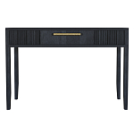 Элегантная Консоль Primo с выдвижным ящиком Черный дуб варинант исполнения - 7 | Loft Concept в Самаре