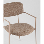 Стул Doe с подклокотниками коричневый варинант исполнения - 2 | Loft Concept в Самаре