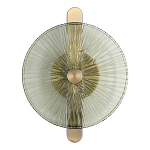 Бра с круглым стеклянным плафоном Gingham варинант исполнения - 7 | Loft Concept в Самаре