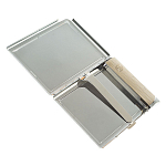 Портсигар с газовой зажигалкой из натурального камня Родонит Stone Cigarettes Cases варинант исполнения - 6 | Loft Concept в Самаре