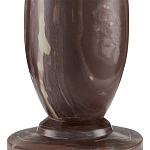 Настольная лампа из мрамора с тканевым абажуром Seductress варинант исполнения - 1 | Loft Concept в Самаре