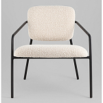 Кресло лаунж Rooney букле белый варинант исполнения - 2 | Loft Concept в Самаре