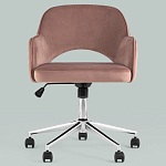 Кресло для компьютерного стола Veloury Pink варинант исполнения - 4 | Loft Concept в Самаре