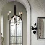 Бра светодиодное из черно-белых дисков Contrast Sample варинант исполнения - 5 | Loft Concept в Самаре