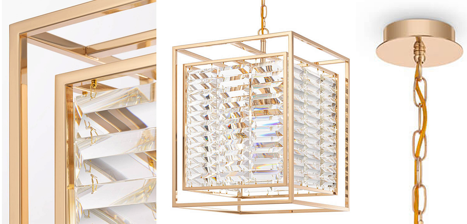 Люстра Algernon Light Chandelier gold Люстра Algernon Light Chandelier gold - Loft-Concept в Самаре