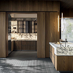 Раздвижные деревянные двери для кухни SISTEMA 7 Dada Engenereed Doors варинант исполнения - 1 | Loft Concept в Самаре