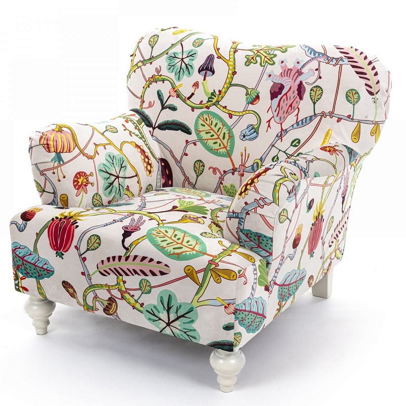 Кресло Seletti Armchair Botanical diva white Белый Мульти Кресло Seletti Armchair Botanical diva white Белый Мульти в Самаре | Loft Concept