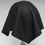 Мебельная ткань Шенилл черный цвет 138 см T4-35 варинант исполнения - 8 | Loft Concept в Самаре