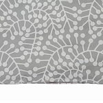 Постельное белье серого цвета с рисунком 200х220 см Blossom Essence варинант исполнения - 2 | Loft Concept в Самаре