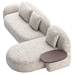 Модульный Диван Orus с кушеткой и столиком варинант исполнения - 3 | Loft Concept в Самаре