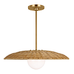 Люстра круглая из ротанга Long Lasting Chandelier варинант исполнения - 1 | Loft Concept в Самаре