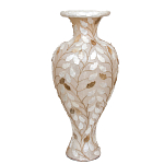 Торшер из перламутра в виде вазы Indonesian Vase варинант исполнения - 1 | Loft Concept в Самаре