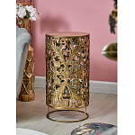 Столик приставной с цветочной резной фактурой Madagascar варинант исполнения - 3 | Loft Concept в Самаре