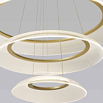 Люстра подвесная с 3-мя кольцевыми светодиодными лампами Catcher варинант исполнения - 3 | Loft Concept в Самаре