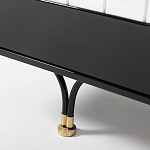 Черно-белый распашной комод Accordo варинант исполнения - 5 | Loft Concept в Самаре