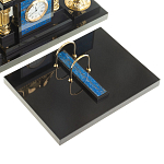 Настольный письменный набор из лазурита с декором в виде льва Golden Lion варинант исполнения - 3 | Loft Concept в Самаре