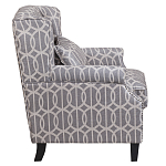 Кресло Henry Armchair grey velour варинант исполнения - 2 | Loft Concept в Самаре