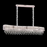 Люстра волнистой формы с каскадом из прозрачного хрусталя Constant Sparks варинант исполнения - 1 | Loft Concept в Самаре