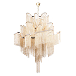 Люстра металлическая Rain of metal варинант исполнения - 3 | Loft Concept в Самаре