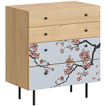 Комод с принтом на ящиках Elise Chest of Drawers варинант исполнения - 6 | Loft Concept в Самаре