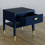 Прикроватная тумбочка с ящиком Elsa Dreams Blue варинант исполнения - 2 | Loft Concept в Самаре