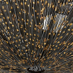 Люстра в форме колокола с декором из тонких железных нитей Jagged Pattern варинант исполнения - 2 | Loft Concept в Самаре