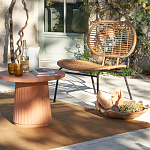 Садовое кресло из искусственного ротанга Mills Rattan Wicker Chair варинант исполнения - 8 | Loft Concept в Самаре