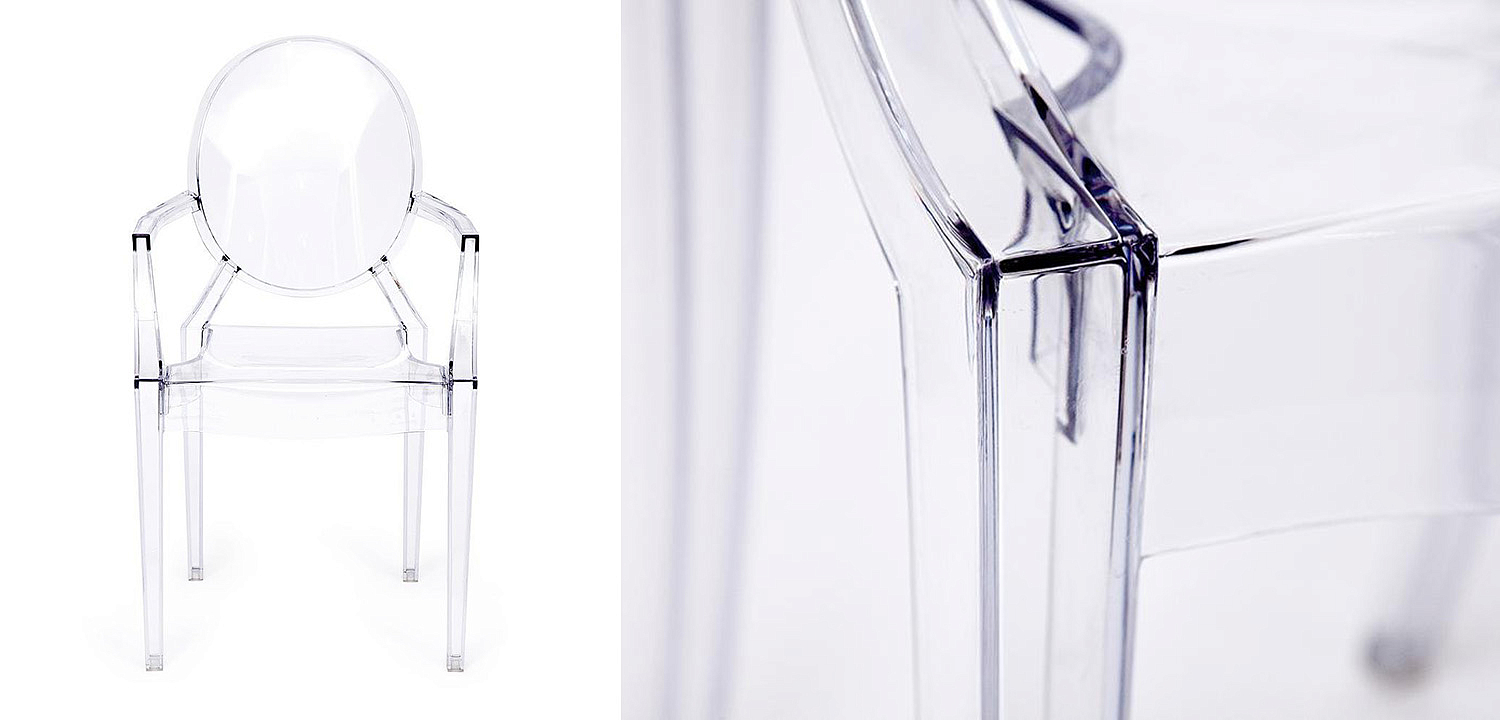 Стул Transparent Chair прозрачный Стул Transparent Chair прозрачный - Loft-Concept в Самаре