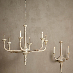 Люстра из дерева в форме подсвечника Coastal Aesthetics варинант исполнения - 6 | Loft Concept в Самаре