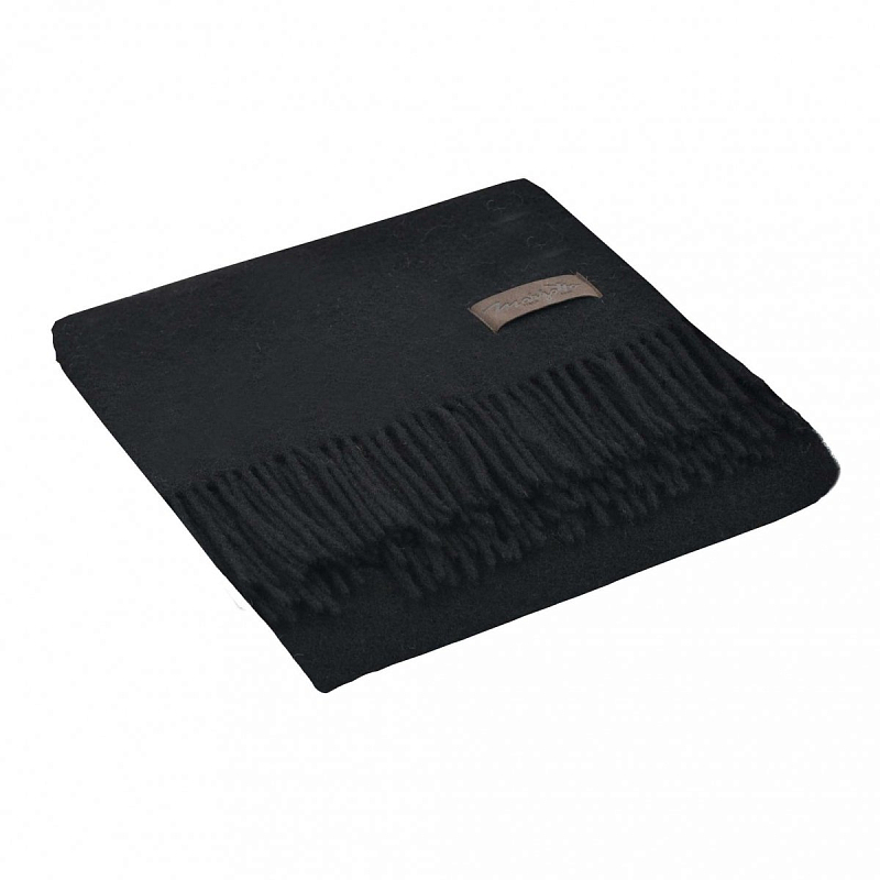 Плед DALIA 0199 Marzotto Черный в Самаре | Loft Concept 