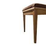 Пуф из массива бука обивка велюр Tasteful Furniture варинант исполнения - 2 | Loft Concept в Самаре