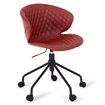 Стул из экокожи с стёжкой Kennedy варинант исполнения - 1 | Loft Concept в Самаре