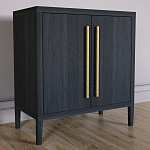 Современный Буфет Primo с 2 дверцами Черный дуб варинант исполнения - 2 | Loft Concept в Самаре