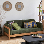 Диван двухместный Verde зеленый варинант исполнения - 7 | Loft Concept в Самаре