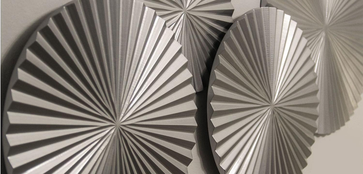 Арт-объект Apollo Silver Wall Plaque Disc 4 Арт-объект Apollo Silver Wall Plaque Disc 4 - Loft-Concept в Самаре