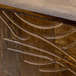 Широкая тумба с фактурным фасадом Termite варинант исполнения - 5 | Loft Concept в Самаре