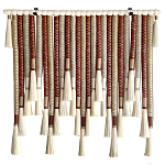 Декор настенный в Эко стиле с кисточками wall panel Thread brushes варинант исполнения - 2 | Loft Concept в Самаре