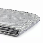 Плед из шерсти мериноса серого цвета 130×180 см Gray Waves варинант исполнения - 2 | Loft Concept в Самаре