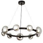 Светодиодная кольцевая люстра IONA Сhandelier black варинант исполнения - 2 | Loft Concept в Самаре