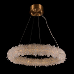 Люстра круглая с натуральным горным хрусталем Crystal Shimmer варинант исполнения - 1 | Loft Concept в Самаре