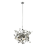 Подвесной светильник с металлическими круглыми элементами Terzani Argent варинант исполнения - 3 | Loft Concept в Самаре