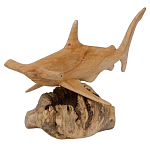 Статуэтка из дерева рыба-молот Animals of the World варинант исполнения - 4 | Loft Concept в Самаре