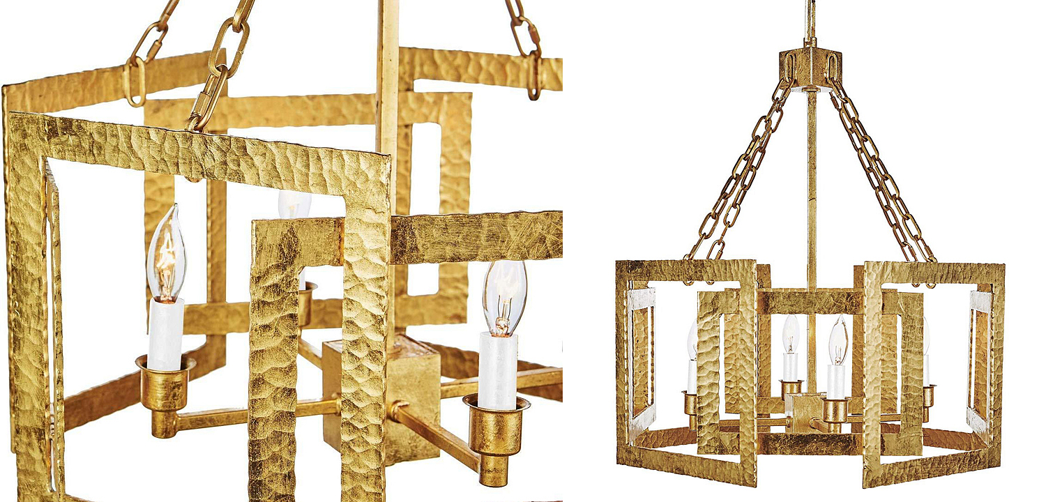Люстра Textured Cage Pendant Lamp Gold Chandelier Люстра Textured Cage Pendant Lamp Gold Chandelier - Loft-Concept в Самаре