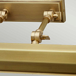 Светильник для картин с призматическим плафоном и двойными регулируемыми шарнирами Elstead Lighting варинант исполнения - 8 | Loft Concept в Самаре