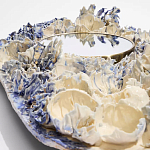 Зеркало «НЕ_Гжель» варинант исполнения - 2 | Loft Concept в Самаре