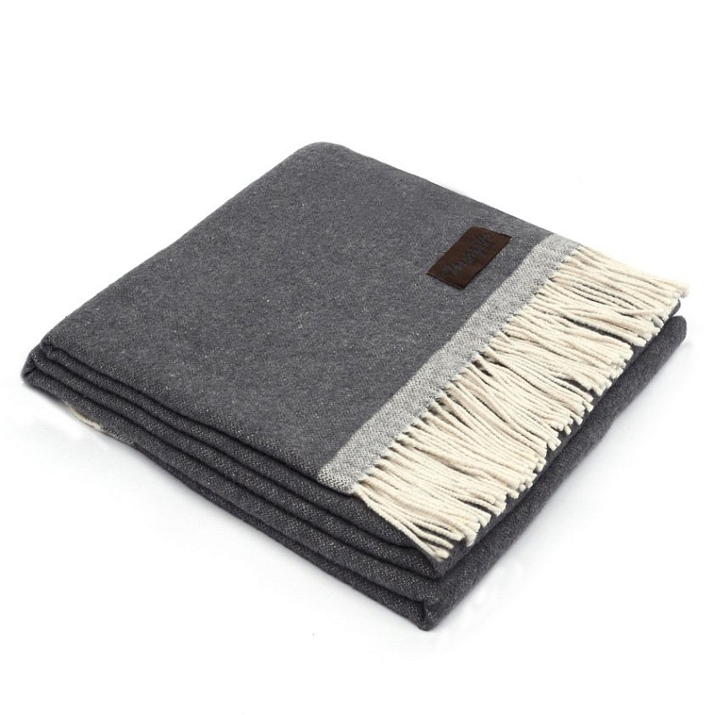 Плед SARA 6000 Marzotto Серый в Самаре | Loft Concept 