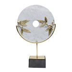 Декоративный арт-объект из мрамора Marble Ring варинант исполнения - 1 | Loft Concept в Самаре