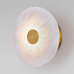 Бра светодиодный с мраморным рассеивателем латунь варинант исполнения - 2 | Loft Concept в Самаре