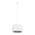 Подвесной светильник с цилиндрическим фактурным абажуром Sergey Makhno варинант исполнения - 9 | Loft Concept в Самаре